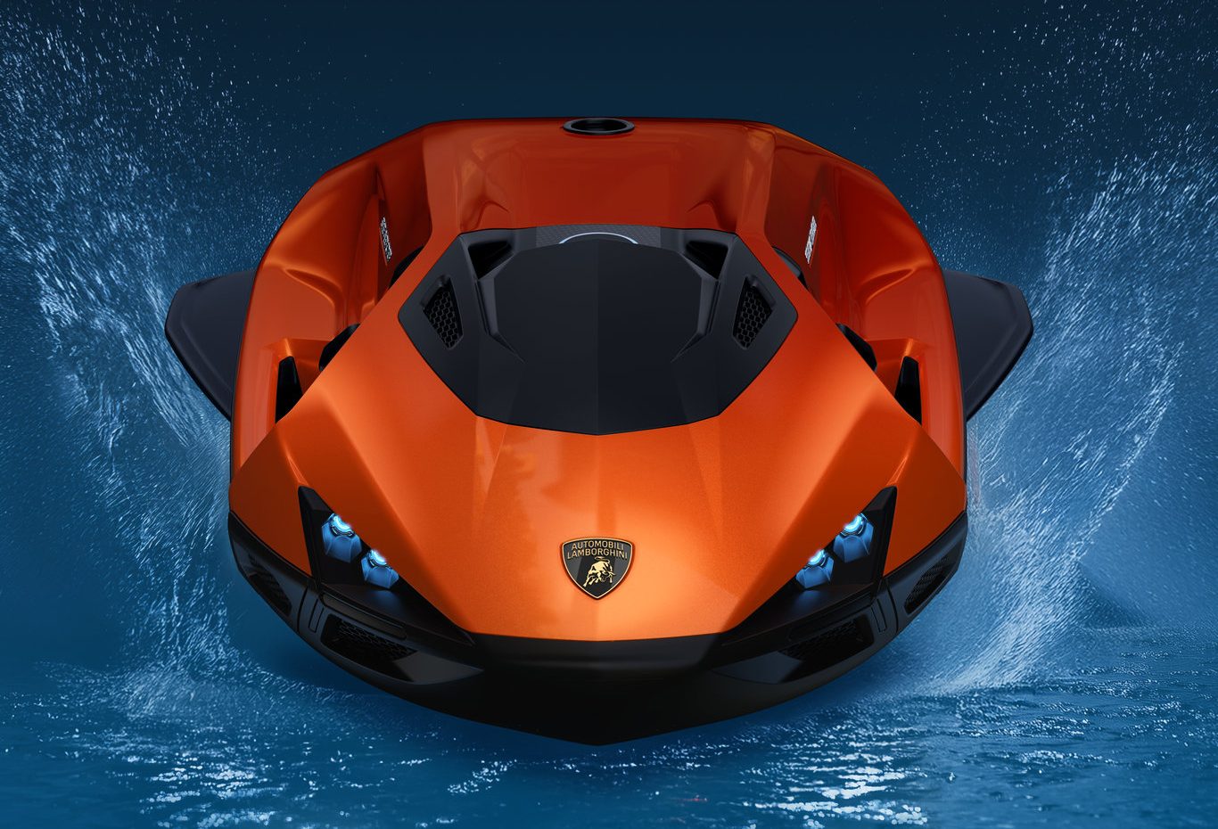 SEABOB SE63 for Automobili Lamborghini in orange